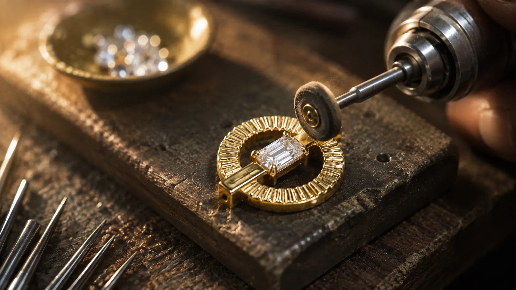 Basiere craftsmanship and jewelry making process